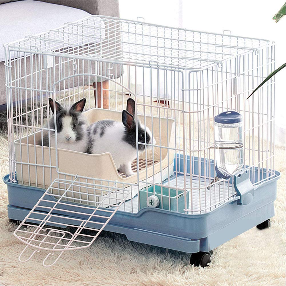 Gifty Large Rabbit Toilet, Square, 40*30cm, Suitable for Rabbits, Ferrets, Chinchillas, Degus, Guinea Pigs, and Other Small Animals, with Drawer
