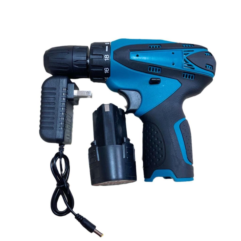 High-Power Brushless Electric Hand Drill Set with Lithium Battery