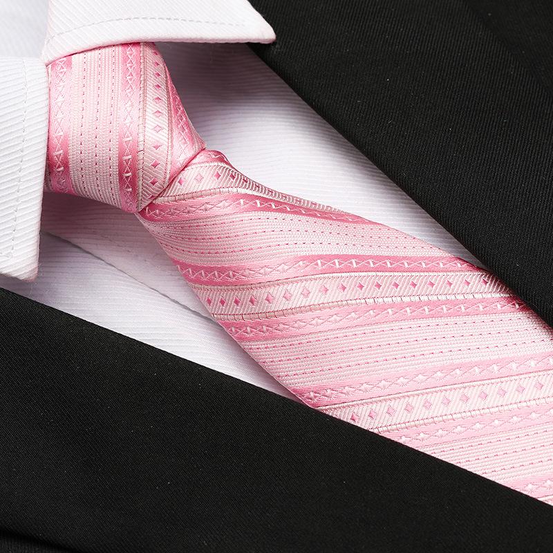 Men'S Formal Wedding Business Tie 8Cm Groom Wedding Banquet Burgundy Tie Hand Zipper Men And Women