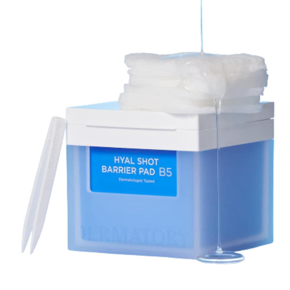 DERMATORY Hyal Shot Barrier Pad B5 Moisturizing Skin Care 70 Pads