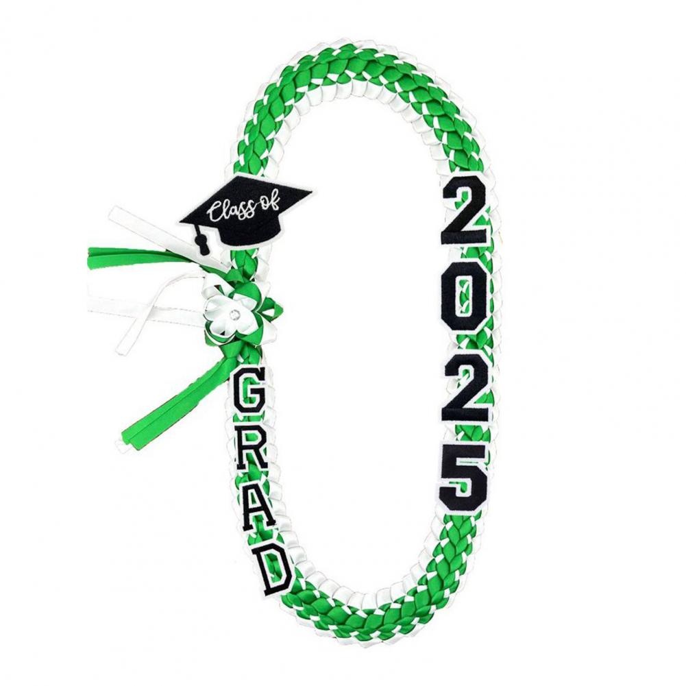 

Braided Graduation Rope Party Cord Class of 2025 Graduation Accessories Braided Ribbon Lei Necklace Honor Cords for Grad