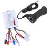 36V 350W Colorful Heads Electric Bicycle Controller and Lengthen Cable Throttle Grip Set