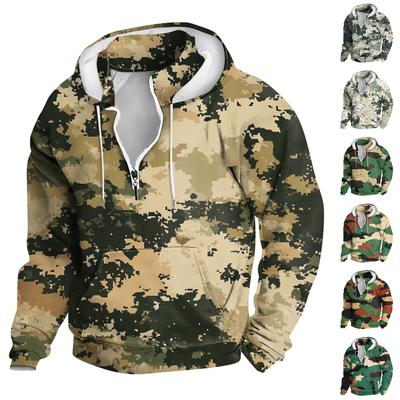 Frühlings- und Herren-Sweatshirt mit Stehkragen ist ein lässiges Outdoor-Pullover-Oberteil