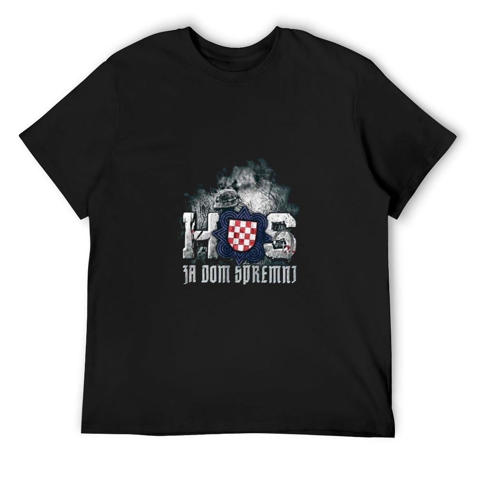 Für das Zuhause bereit (HOS) KOLLEKTION T-Shirt Shirts Grafik-T-Shirt Grafik-T-Shirt Vintage Baggy Shirts Luxuskleidung Herren 4XL