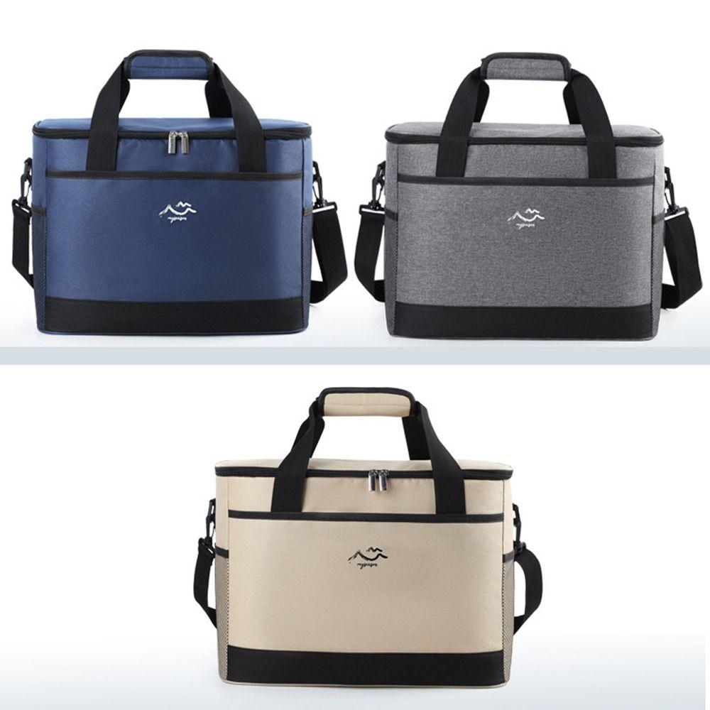 26L Picnic Bag Waterproof Insulated Tote Bag Durable Thermal Lunch Case  Family Activities