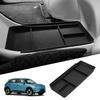 Car Central Lower Layer Tray Silicone Console Storage Box Organizer Accessories Tidying For Geely EX2 2025 2026