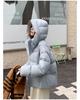 Women’s Short Hooded Windproof Thicken Warm Winter Jacket With Adjustable Hem