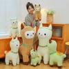 New Garland Alpaca Plush Toy Cartoon Beast Lamb Doll Large Size Children's Rag Doll