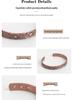 Retro Floral Copper Bracelet with Openwork Design - European & American Style