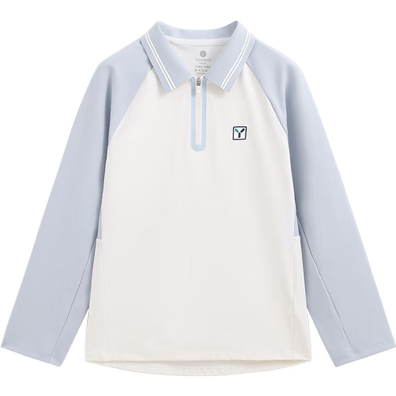 YEEHOO Boys Antibacterial Sport Polo Shirt 165