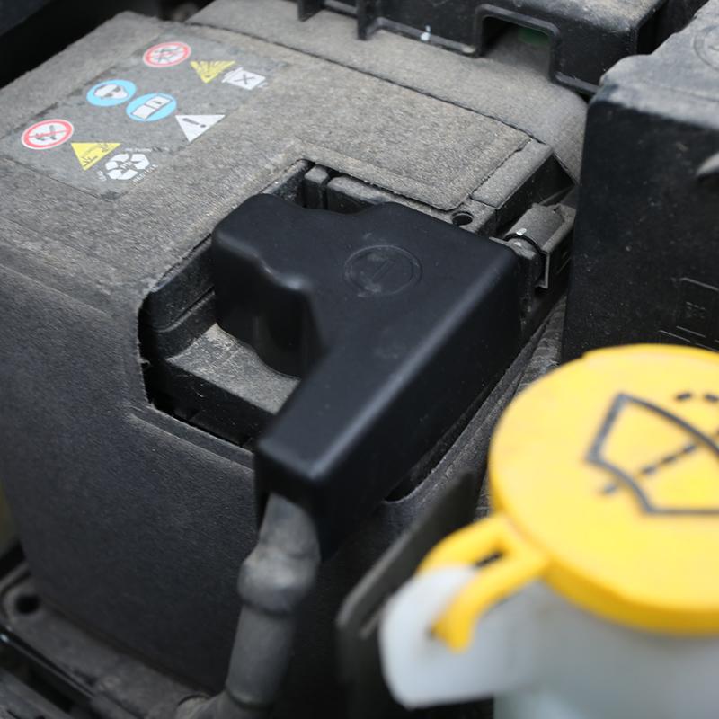 My Good Car Non-flammable ABS Negative Power Batteries Cover Battery Protection Covers for Jeep Compass 2017 2018 Car Parts