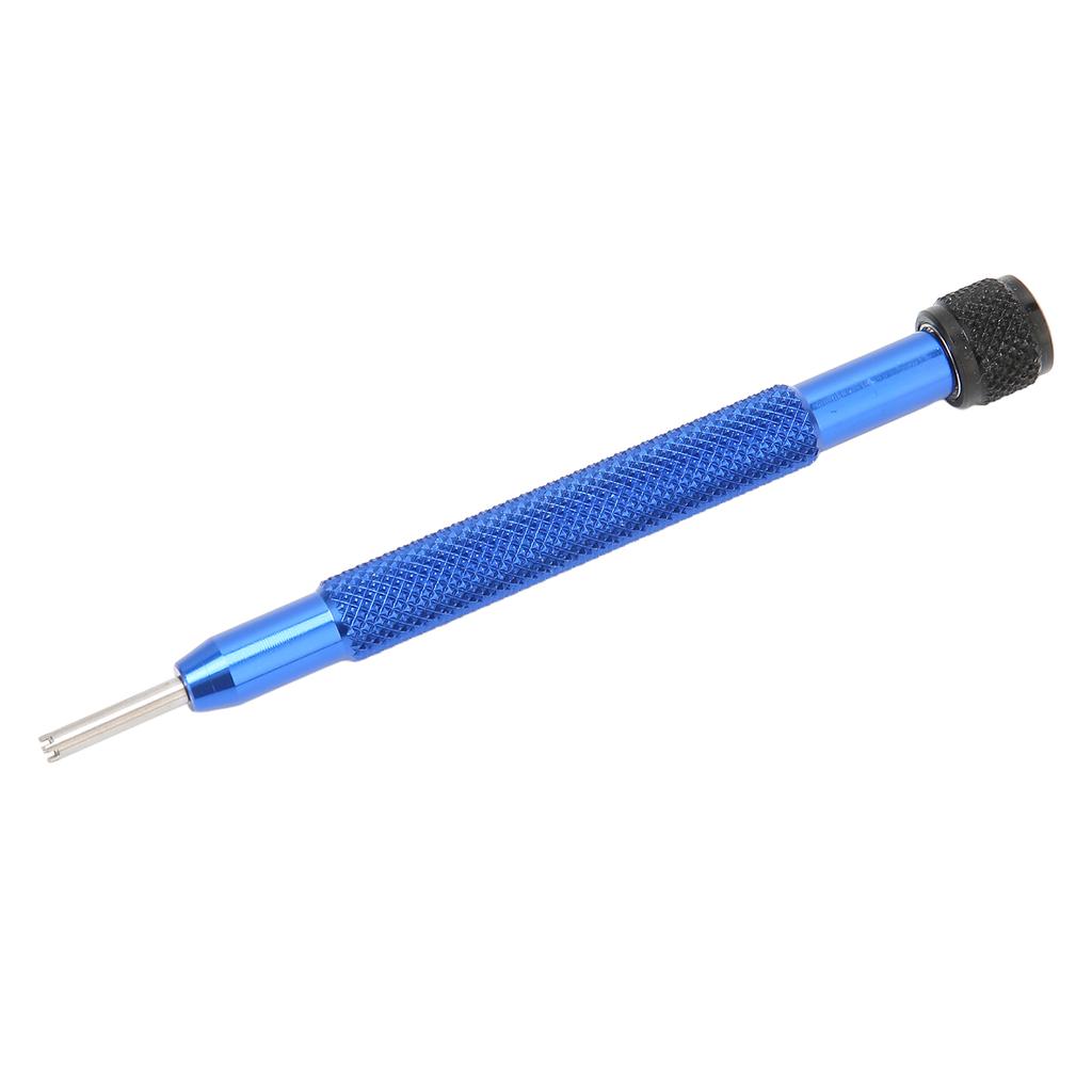 6 Prongs Watch Screwdriver Watch Repair Screwdriver with Plastic Storage Box for Home Use Watch Repair Shops