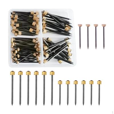90Pcs Picture Hanging Nails, Hardware Decorative Nails In Box, Hanger