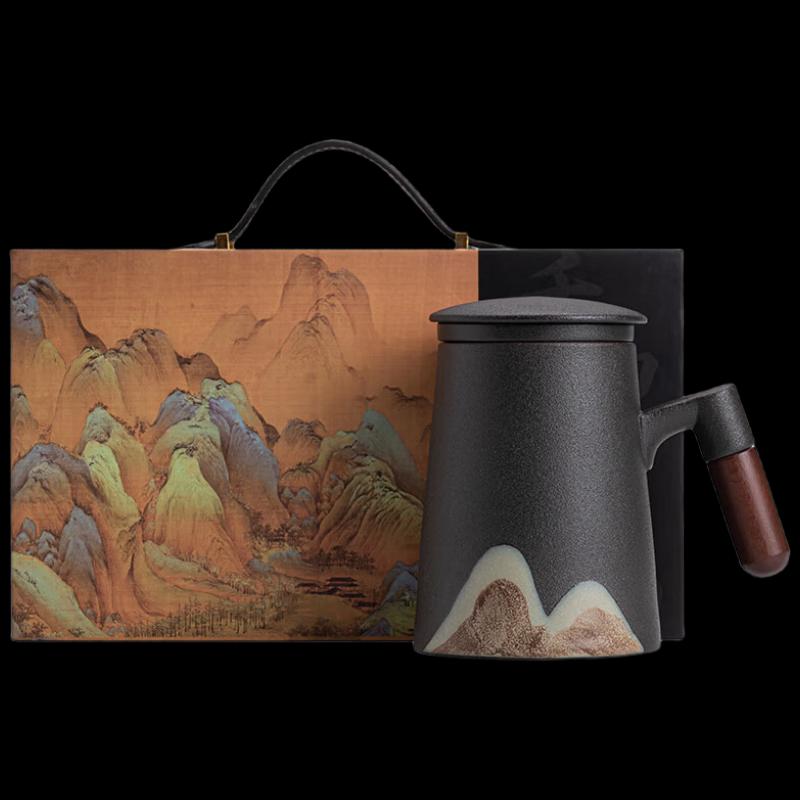 Chinese Style Ceramic Office Tea Mug