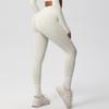 High-Waist Quick-Dry Double-Sided Brushed Yoga Pants for Running and Fitness Moisture-Wicking Athletic Tights