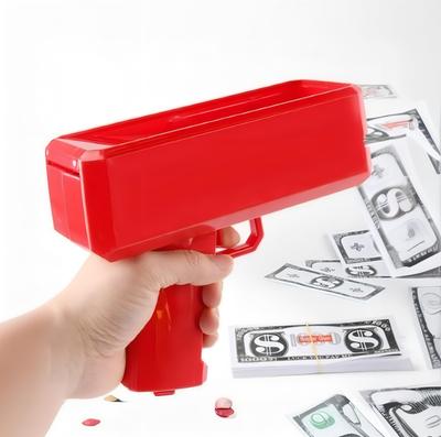 Bubulu Money Party Bill Cash Entertainment for and Includes Playing Electric Money Fun and Performance Goods Gun, Game, Flipper, Gun, Weddings,