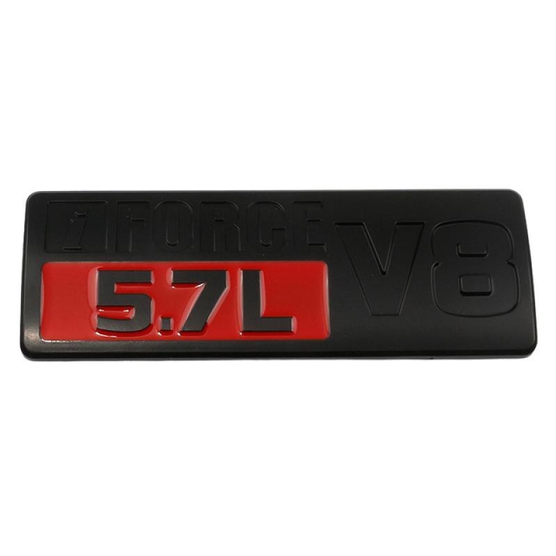 Car ABS IFORCE 5.7L V8 Logo Badge Emblem Decals Sticker For Tundra Prado Tacoma Land Cruiser Styling Accessories