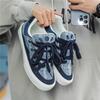Autumn new couple niche design canvas board shoes bread casual trendy shoes