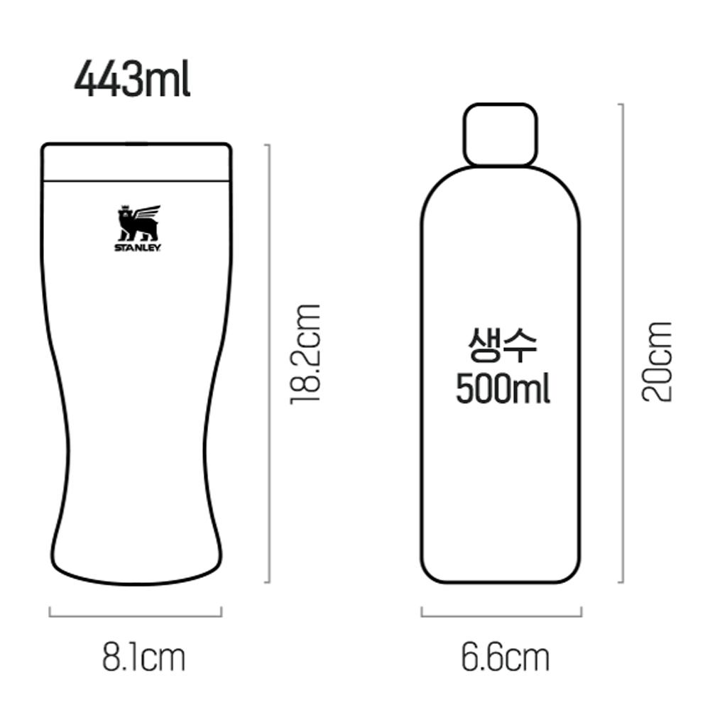 STANLEY Golden Hour Prism Pilsner Bierglas 443ml