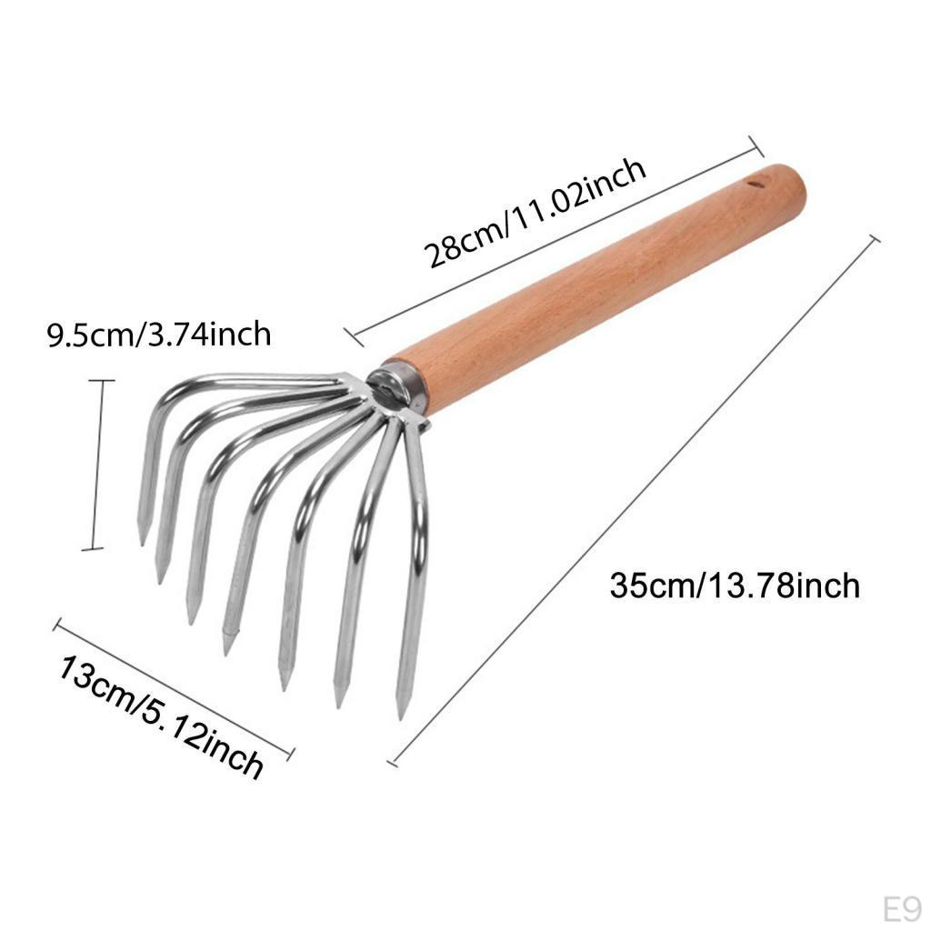 Rake Collection And Soil Preparation