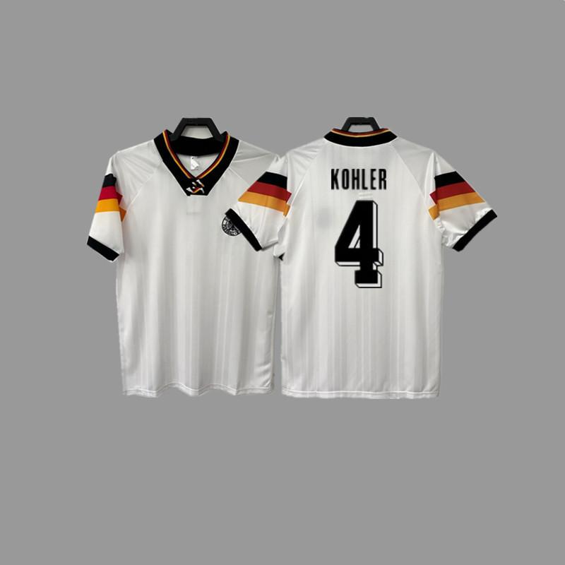 Vintage Jersey Football Jersey Germany Home Jersey Klose Klinsmann Kahn Matthius Müller Jersey