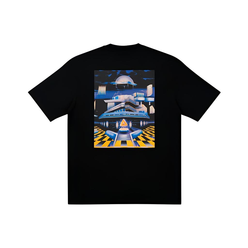 Palace X Pezlondon Pez Anděl Paláce Tričko Unisex Top Černý P21TS119