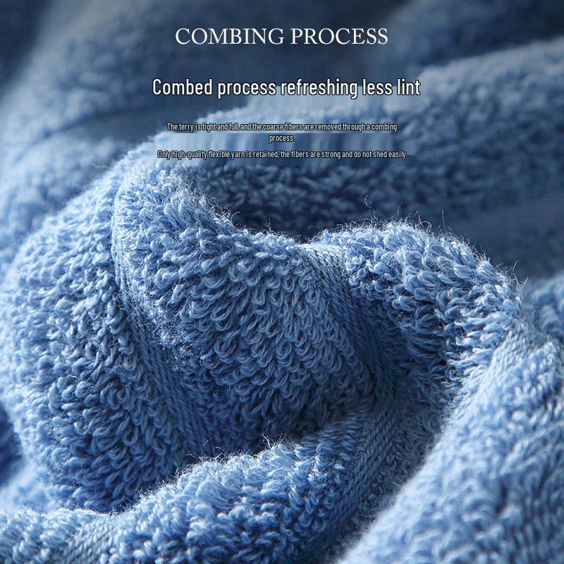 7A Premium Antibacterial Pure Cotton Face Towel for Men & Women, Absorbent, Anti-Shed, Perfect for Couples