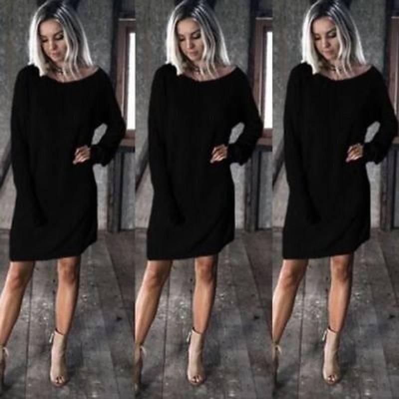 Stylish Loose Fit Batwing Sleeve Women's Top Perfect For Casual Wear Soft Cotton Fabric Pure Color Design