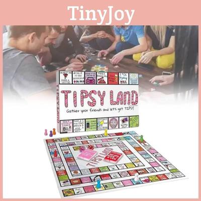 Hra Tipsy Land Party Stolní hra Živá Barevná Hra Ideální Pro Přátele A Večírky