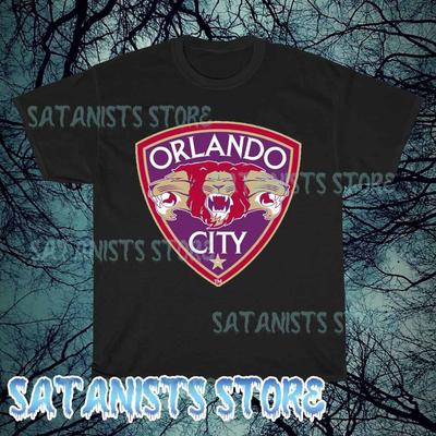 New Orlando City SC Active Logo Men's T-shirt Funny Size S To 5XL
