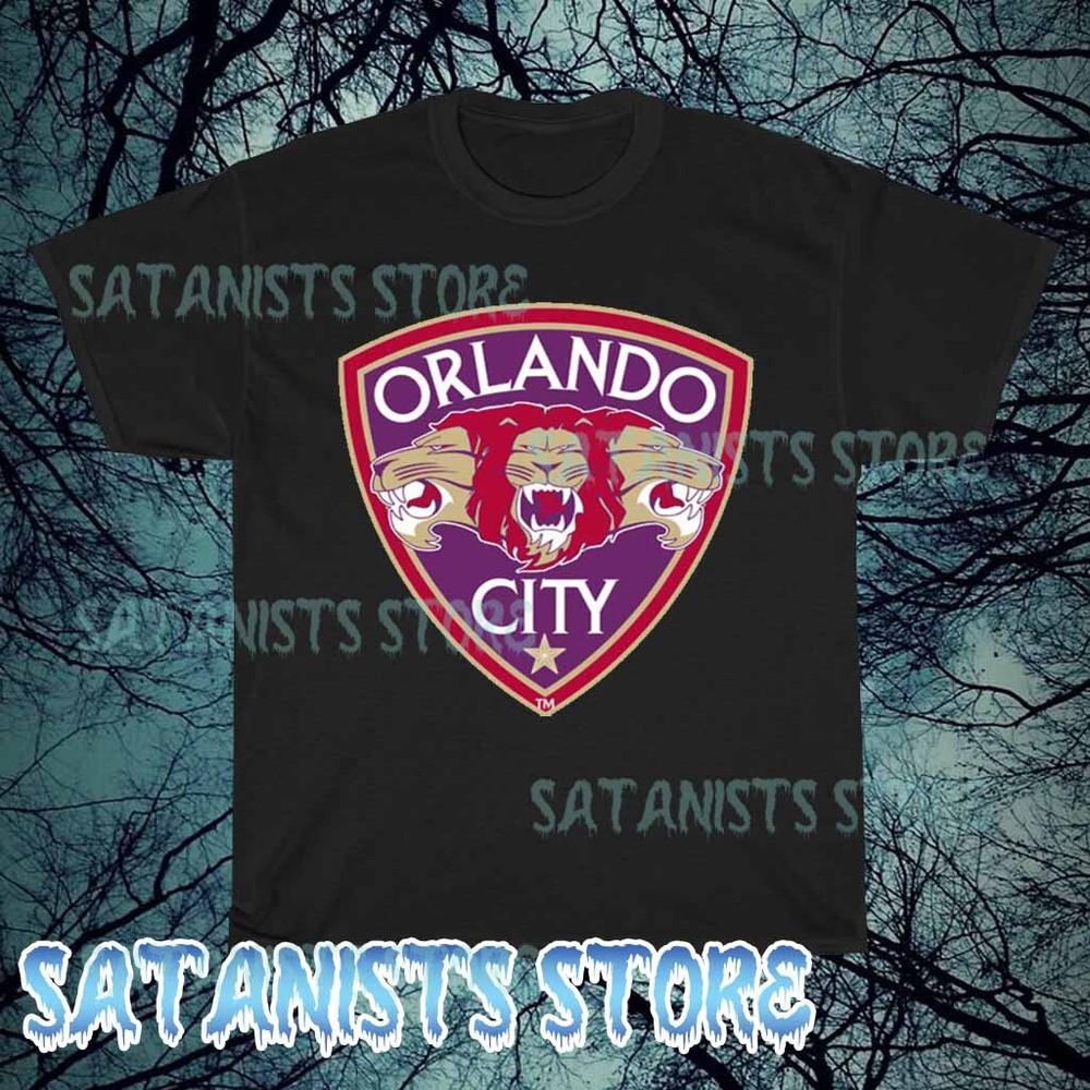 

New Orlando City SC Active Logo Men s T-shirt funny size S to 5XL 4XL
