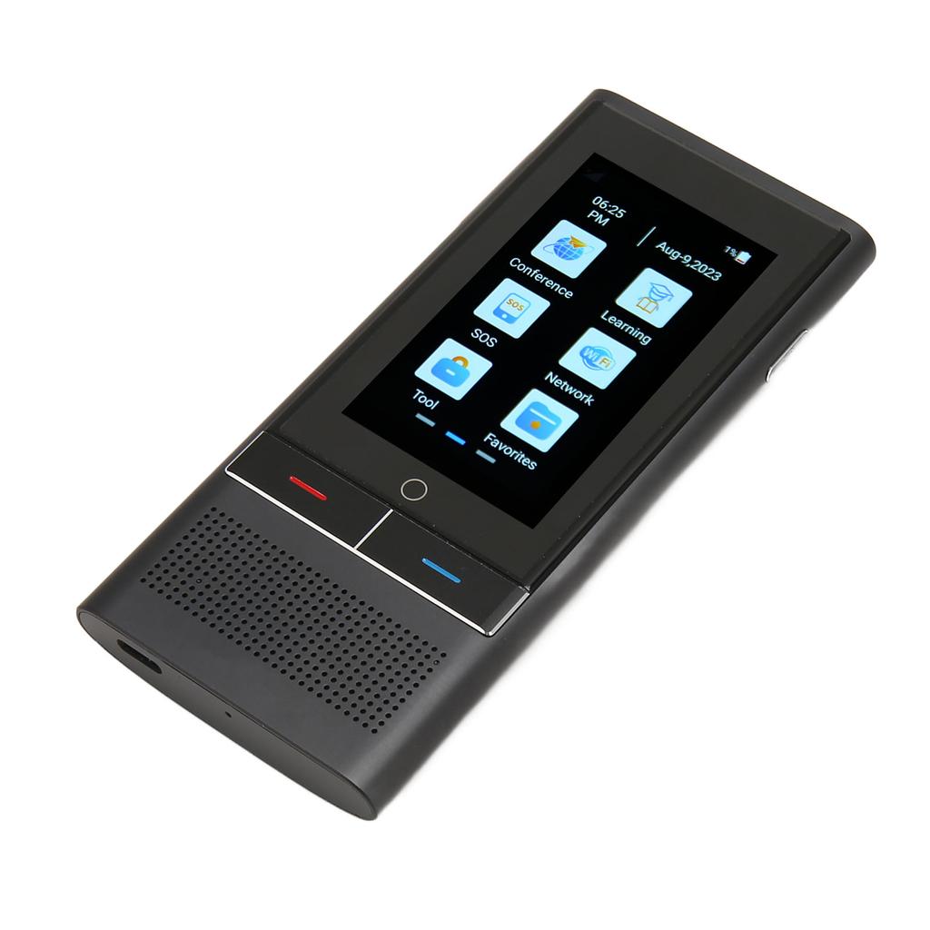 Language Translator Device 138 Languages 3.1 Inch Touchscreen Image Translation AI Voice Translator for Travel Business
