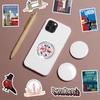 50 London Travel Series Graffiti Stickers DIY Stationery Stickers Water Cup Computer Waterproof Decorative Stickers