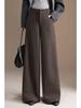 Damen Wollhose mit hohem Bund und weitem Bein - Herbst/Winter Kollektion 2025