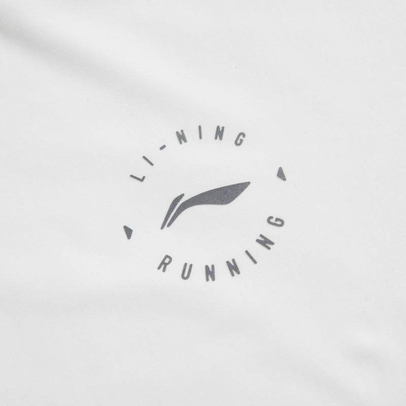 Li-Ning Casual Running Sports Fitness T-Shirt Short Sleeve Comfortable Cool Women tops Off-White ATSV376-6