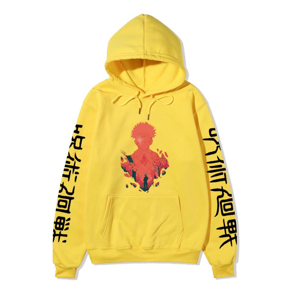 Jujutsu Kaisen Satoru Gojo Anime Graphic Hoodie Unisex Winter Fleece Lined Warm Hooded Sweatshirt Men Women Daily Casual