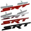 3D Metal Car Front Grille Emblem for  SRT Logo Durango Ram 1500 Charger Viper Challenger Caliber Body Trunk Badge Stickers