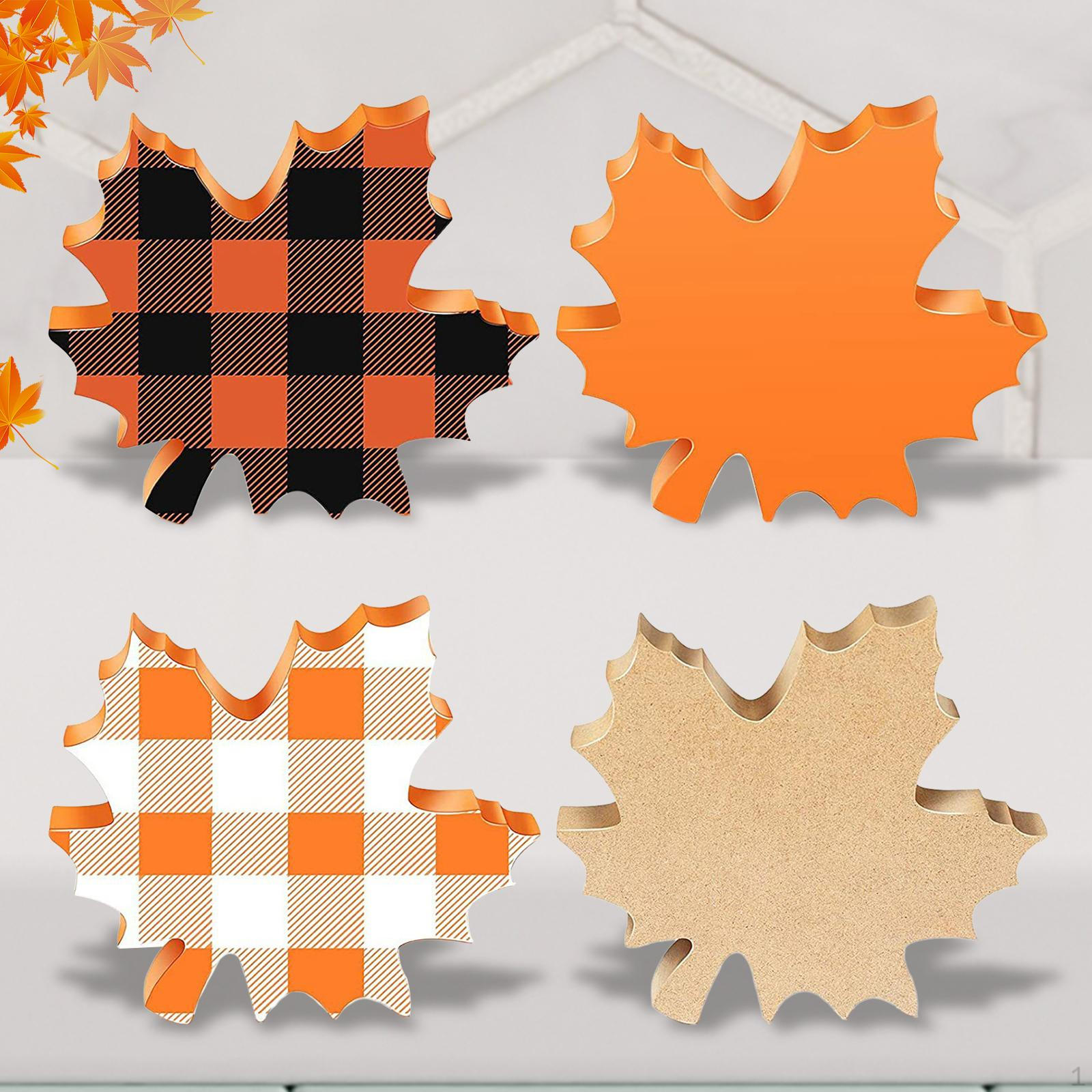 

Набор листовых знаков для домашнего декора и украшения праздничного стола style C