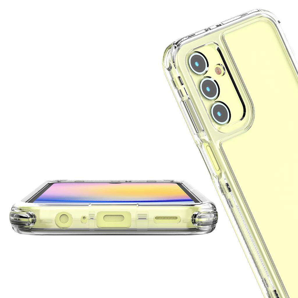 For Samsung Galaxy A25 5G (Global) (161.0 X 76.5 X 8.3mm) Clear Case Acrylic+TPU Cover