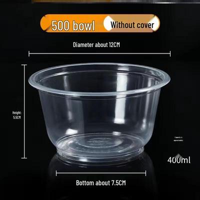 Disposable Round Plastic Soup Bowl