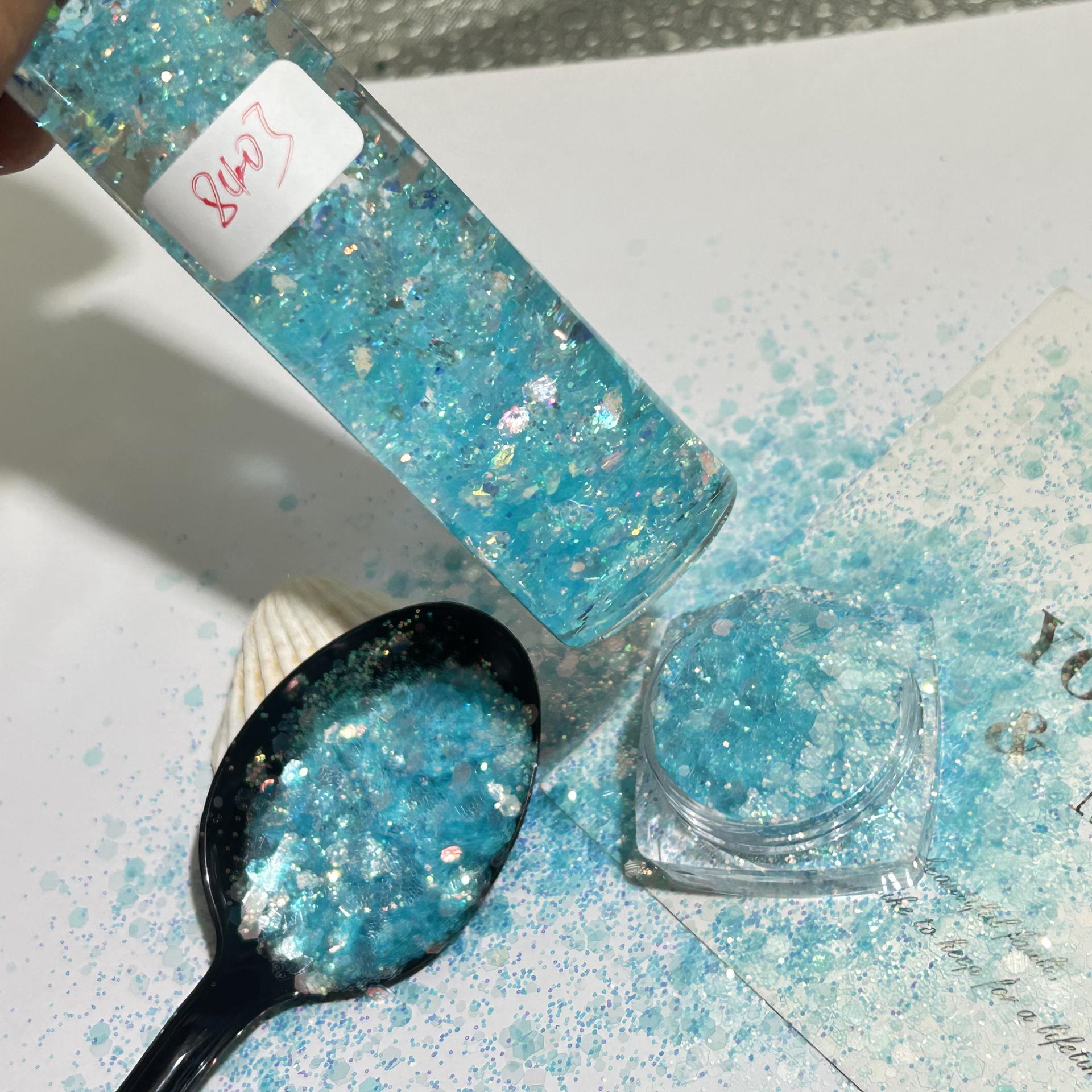 

Vibrant Sequin Glitter for Nail Art, Crafts, and Resin Projects 30 ml