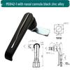 MS324 Zinc Alloy T/L-Type Handle Lock for Air Purifier Door and Industrial Equipment