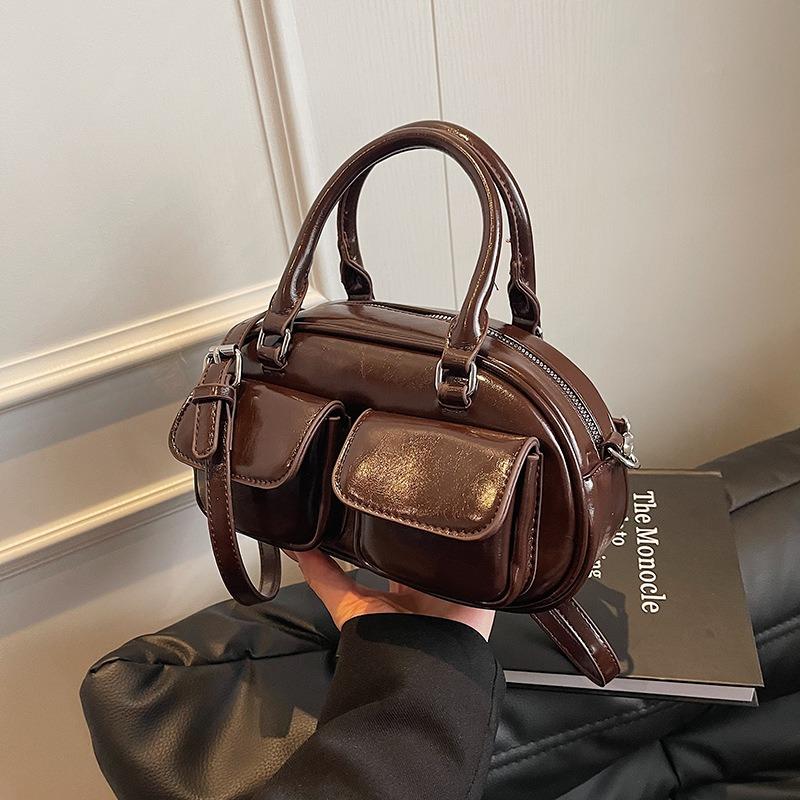 Edition Trend Niche Design Underarm Baguette Bag Women's Autumn New Shoulder Bag Bowling Bag