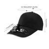 Solar-Powered Cooling Fan Baseball Cap