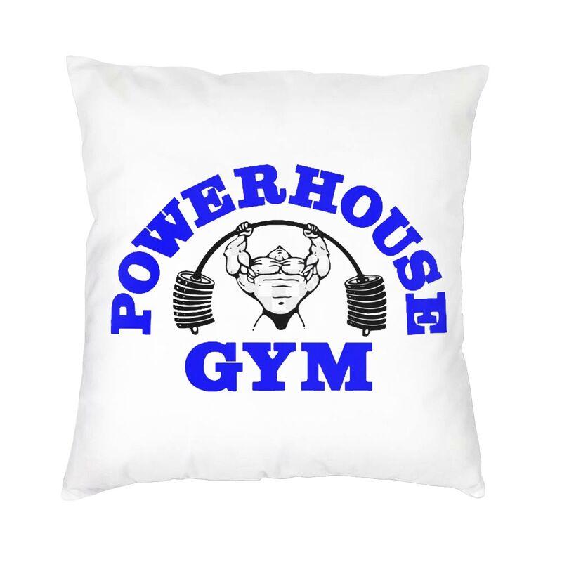

Powerhouse Gym Logo Cushion Cover Sofa Living Room Bodybuilding Fitness Square Throw Pillow Cover 40x40cm 30x30cm 12x12in