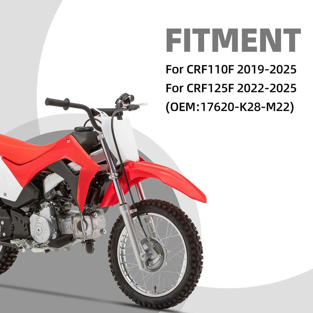 Dirt Bike Gas Cap,CNC Aluminum Motorcycle Gas Fuel Tank Cap for CRF110F CRF110 CRF 110 CRF 110F 2019-2025/CRF125F CRF 125F CRF125 CRF 125 2022-2025