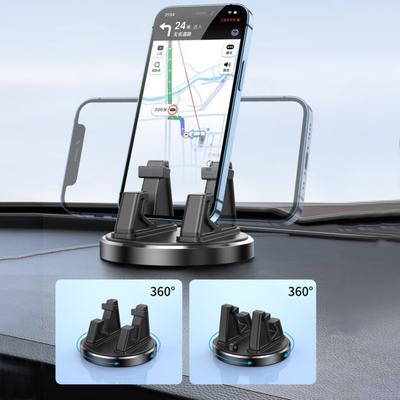 Car Dashboard Mobile Phone Holder 360 Rotating Base Non Slip Mat Universal