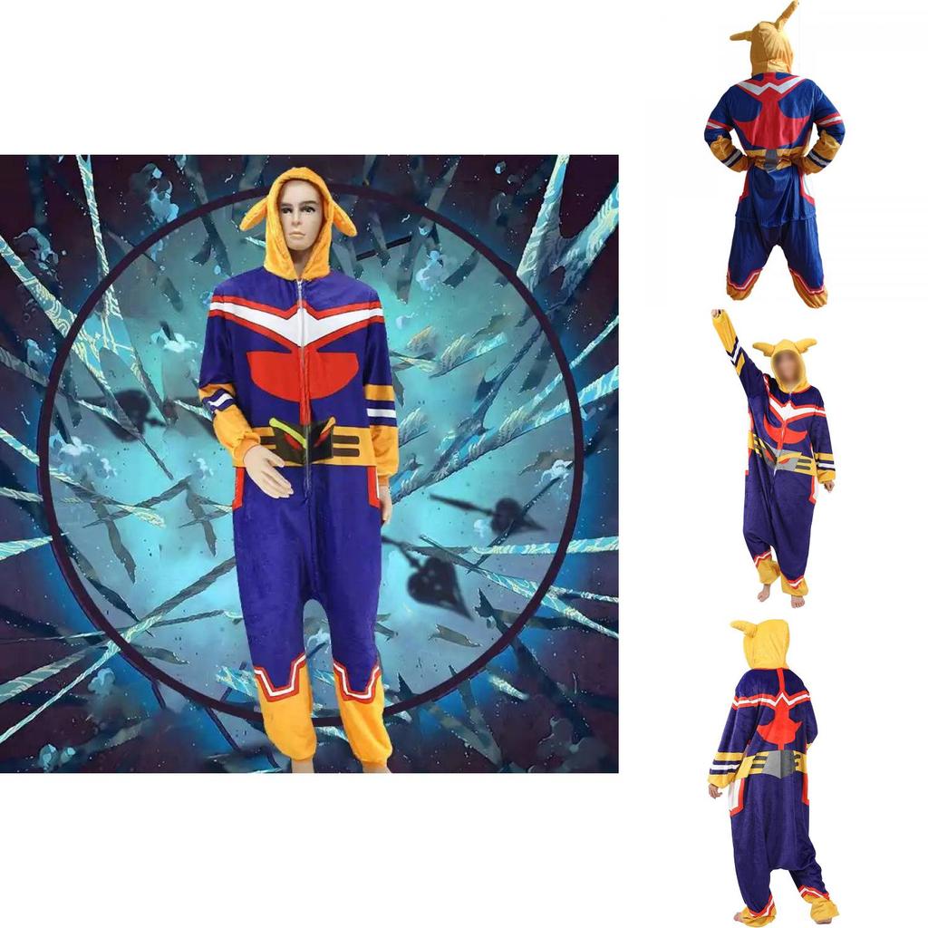Cosplay All Might z My Hero Academia ze směsi polyesteru pro Halloween a fanoušky anime