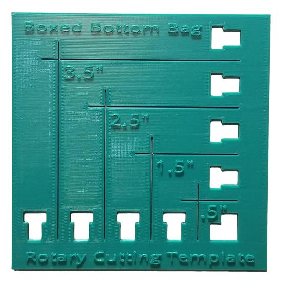 

Шаблон для квилтинга, сумка с коробкой и дном, вращающийся шаблон для резки, пластиковая многоразовая тканевая линейка для квилтинга для шитья M