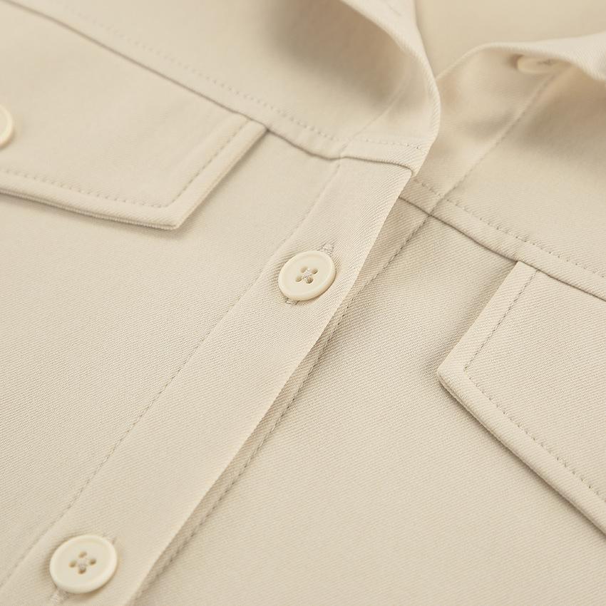 Frühling Herbst Damen Hemden Kleid Elegant Büro Damen Langarm Oberteile Vintage Koreanisch A-Linie Midi Kleider für Damen Bekleidung